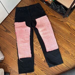 Carhartt Double-Knee Terrycloth Custom Work Pants USA 34 x 36